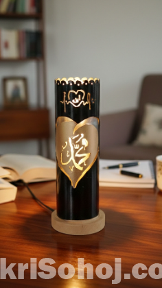 হোম মেড টেবিল ল্যাম্প